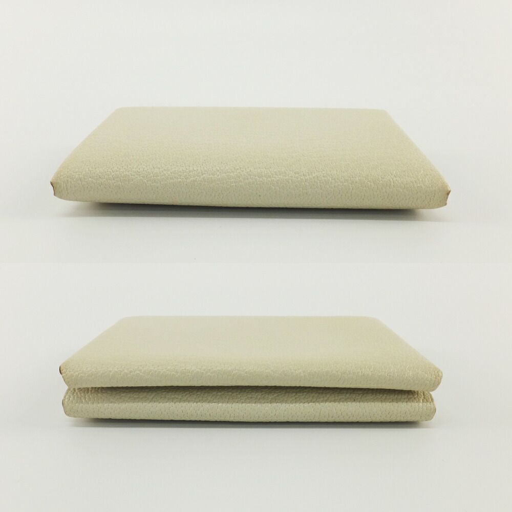 Hermes Calvi Duo Mushroom White Epsom Manufactured Around — view 3