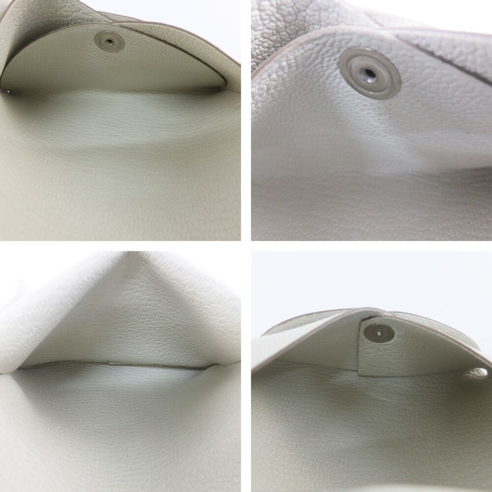 Hermes Calvi Duo Mushroom White Epsom Manufactured Around — view 9