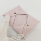 Hermes Calvi Mauvepere Pink Chevre Manufactured Around — view 6