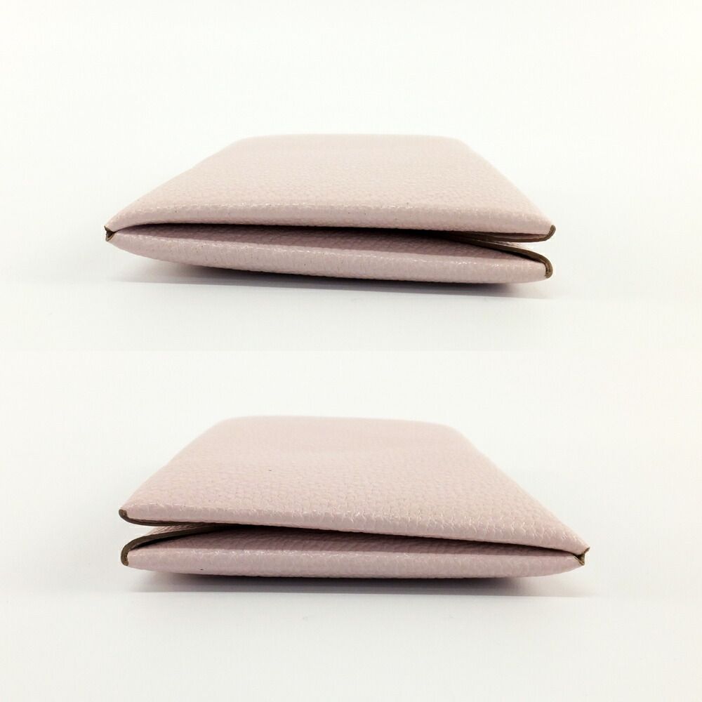 Hermes Calvi Mauvepere Pink Chevre Manufactured Around — view 3