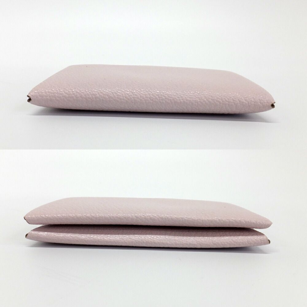 Hermes Calvi Mauvepere Pink Chevre Manufactured Around — view 4