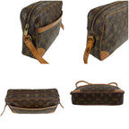 Louis Vuitton Trocadero 27 Mini Shoulder Bag Brown Monogram Leather — view 4
