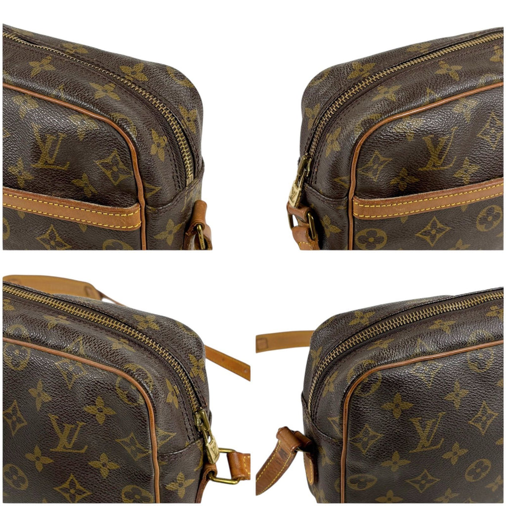 Louis Vuitton Trocadero 27 Mini Shoulder Bag Brown Monogram Leather — view 5