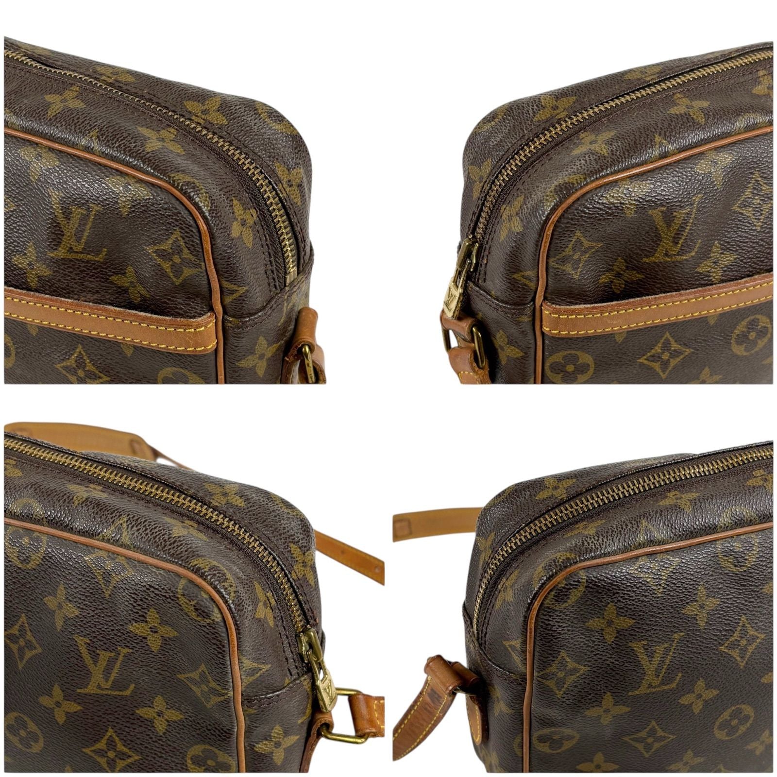 Louis Vuitton Trocadero 27 Mini Shoulder Bag Brown Monogram Leather — view 5