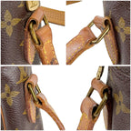 Louis Vuitton Trocadero 27 Mini Shoulder Bag Brown Monogram Leather — view 7