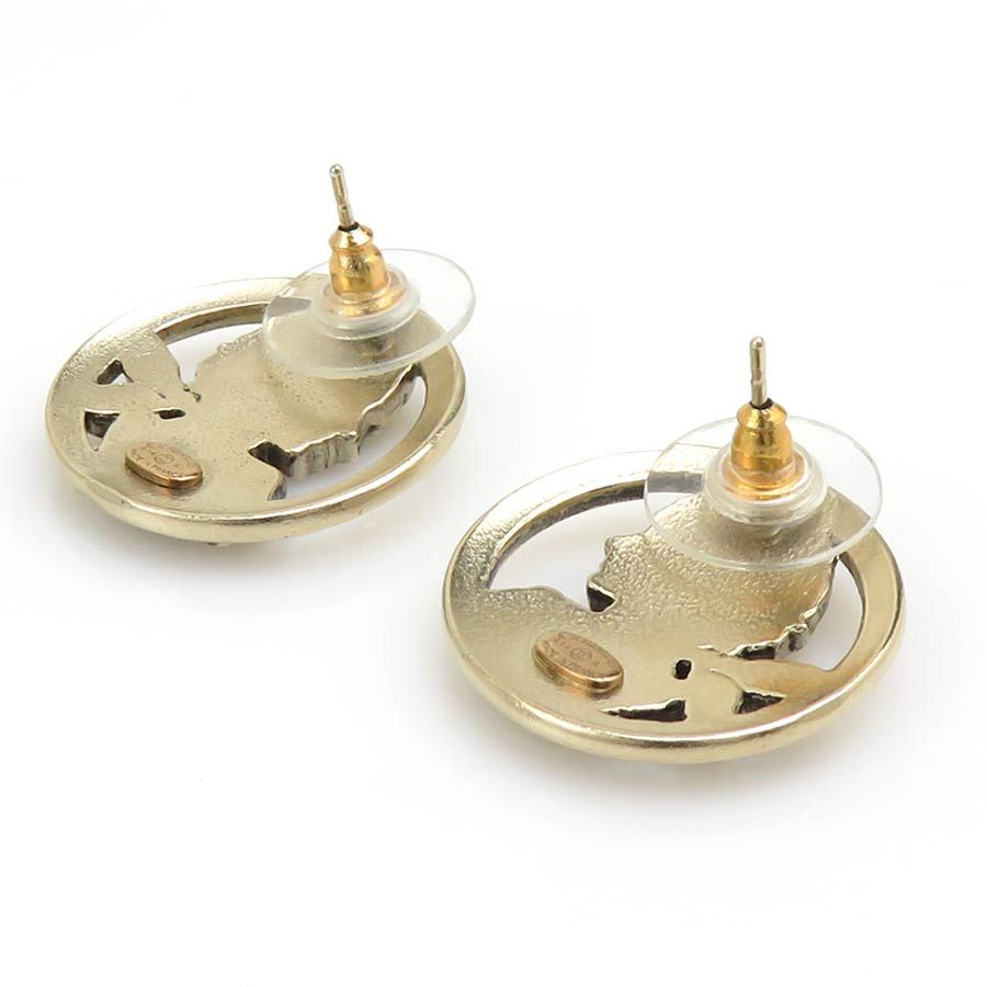 Chanel Earrings Gold — view 6