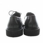 Saint Laurent Paris Creepers Loafers Pointed Toe Leather 37 Black Heel — view 3