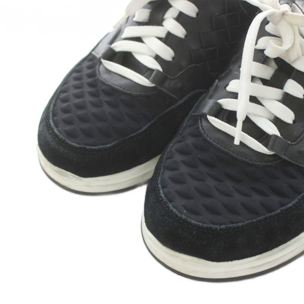 Bottega Veneta Sneakers Shoes Leather 37.5 Black — view 6