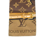 Louis Vuitton Bandeau Monogram Confidential Scarf Silk Brown — view 3