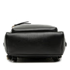 Gucci Interlocking Soho Chain Backpack Black Leather — view 3