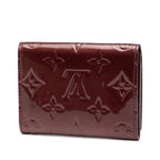 Louis Vuitton Monogram Vernis Envelope Carte de Visit Card Case Rouge Fauvist Purple — view 2