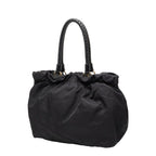 Prada Tote Black Nylon Leather — view 2