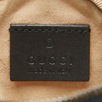 Gucci GG Marmont Quilted Heart Coin Case Black Leather — view 7