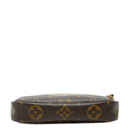 Louis Vuitton Monogram Mini Pochette Accessoire Chain Pouch Handbag — view 3