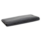 Dior CD Diamond Vertical Wallet Black Navy — view 5