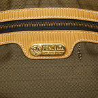 Fendi Zucca Tote Brown Beige Canvas Leather — view 8