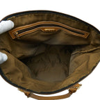 Fendi Zucca Tote Brown Beige Canvas Leather — view 7