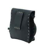 Celine Studded Crossbody Mini Shoulder Bag Pochette Black Leather — view 2