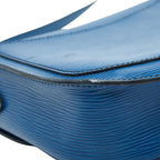 Louis Vuitton Epi Saint Cloud Crossbody Shoulder Bag Toledo Blue Leather — view 5