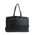 Chanel on the Road Tote CC Logo Black Silver — view 4