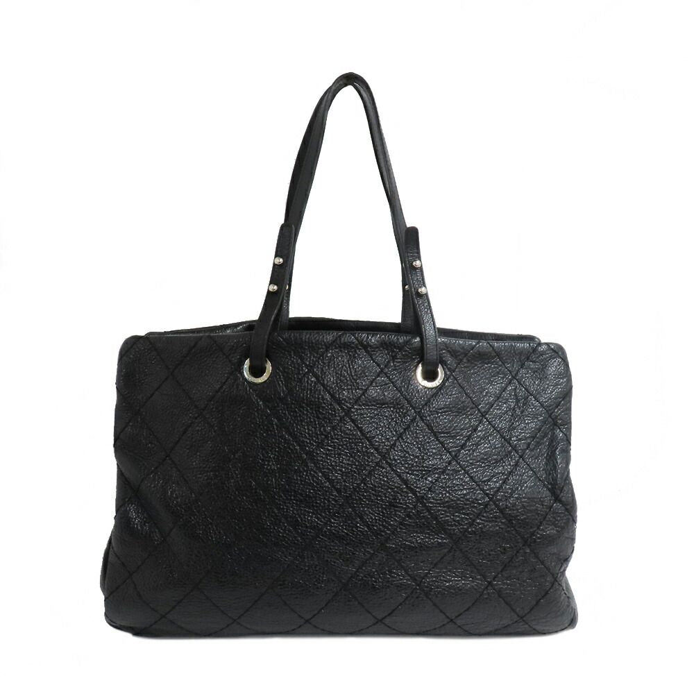 Chanel on the Road Tote CC Logo Black Silver — view 4
