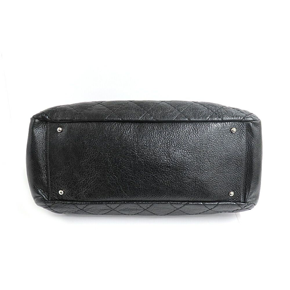 Chanel on the Road Tote CC Logo Black Silver — view 5