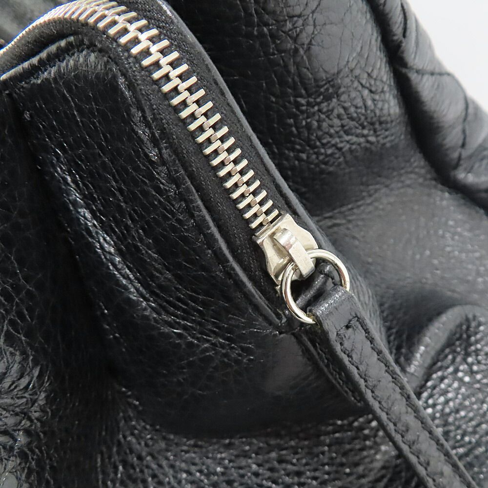 Chanel on the Road Tote CC Logo Black Silver — view 7