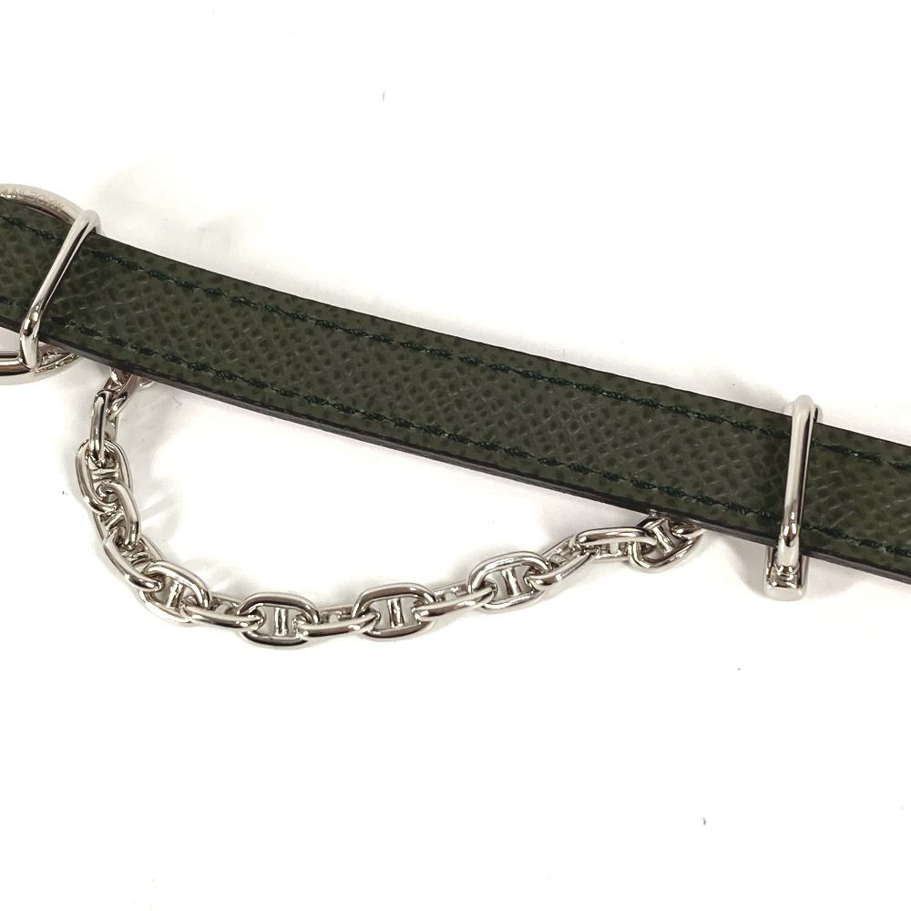 Hermes Belt Cal Zel Epsom Veil Maki Movpel Pink Khaki — view 8
