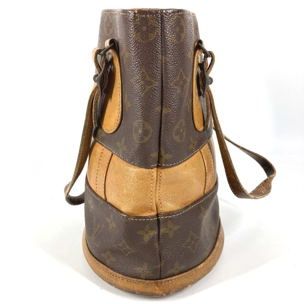 Louis Vuitton Handbag Bucket PM Monogram Canvas Brown — view 4