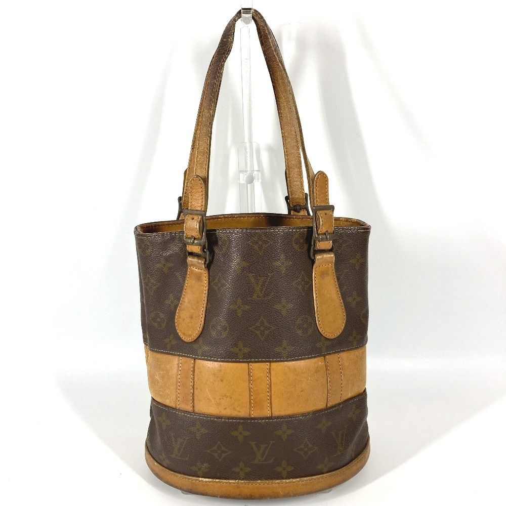 Louis Vuitton Handbag Bucket PM Monogram Canvas Brown — view 2