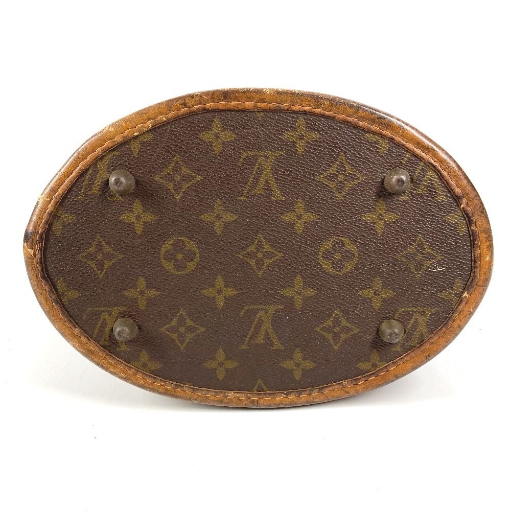 Louis Vuitton Handbag Bucket PM Monogram Canvas Brown — view 5