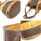Louis Vuitton Handbag Bucket PM Monogram Canvas Brown — view 7