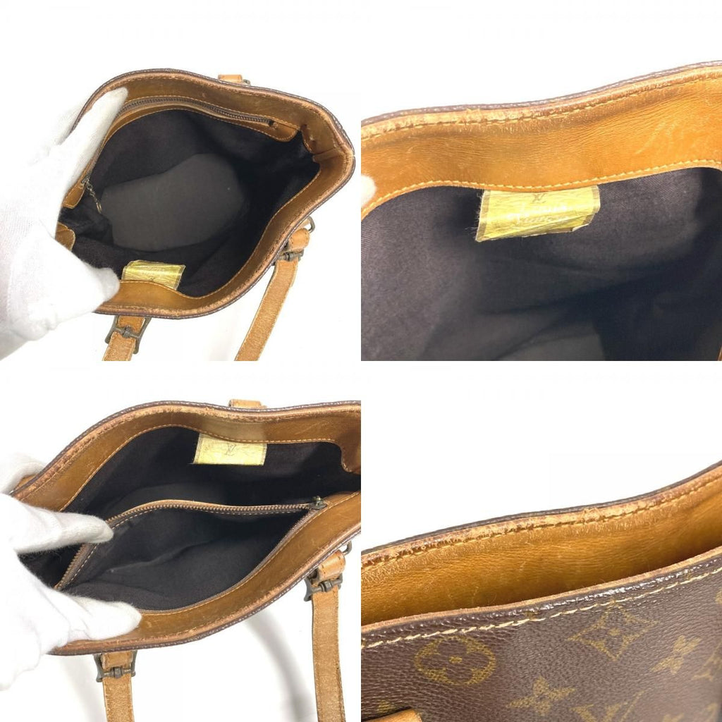 Louis Vuitton Handbag Bucket PM Monogram Canvas Brown — view 8