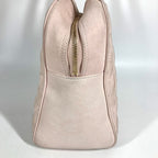 Chanel Handbag CC Logo Nubuck Light Pink — view 6