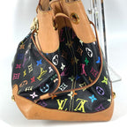 Louis Vuitton Shoulder Bag Ursula Monogram Multicolor Canvas Noir Black — view 3