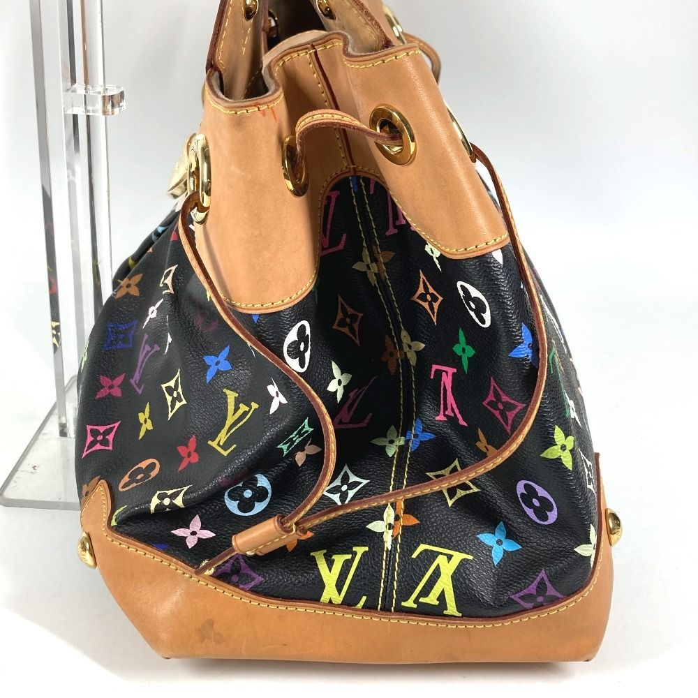Louis Vuitton Shoulder Bag Ursula Monogram Multicolor Canvas Noir Black — view 4