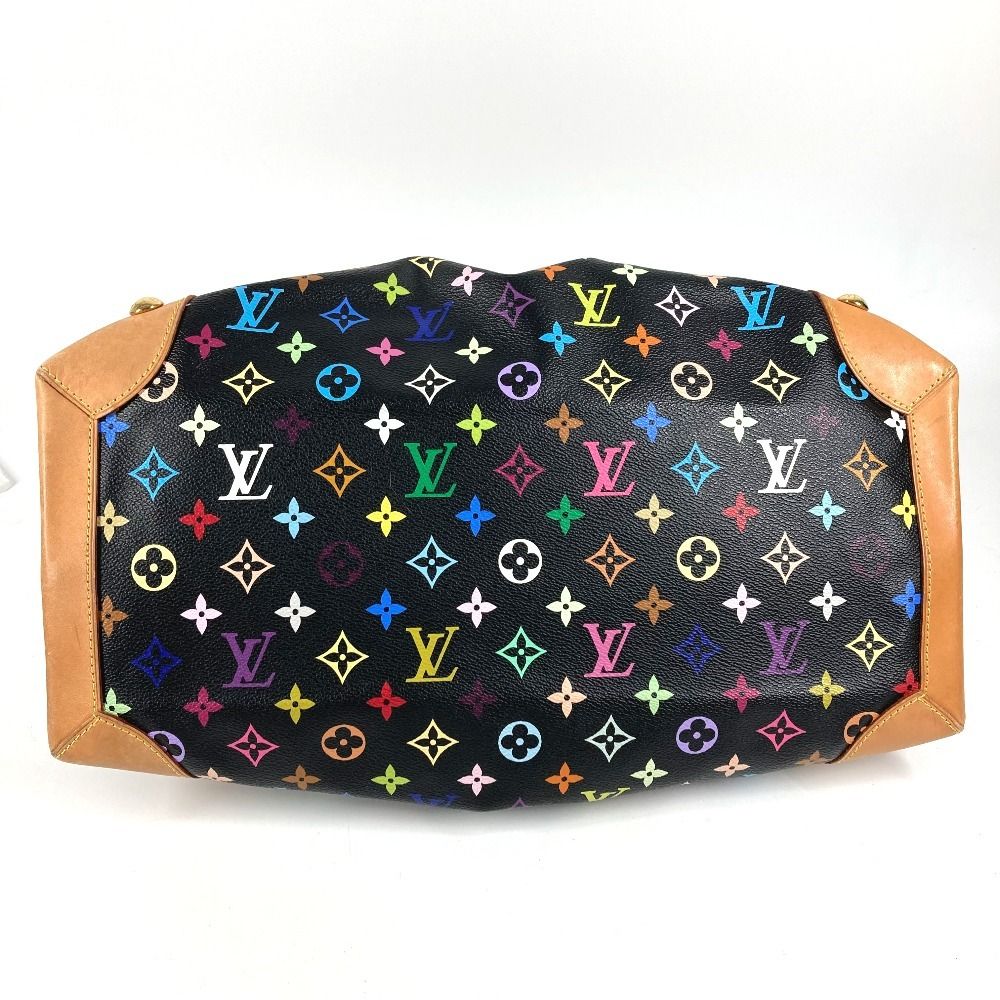 Louis Vuitton Shoulder Bag Ursula Monogram Multicolor Canvas Noir Black — view 5