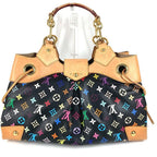 Louis Vuitton Shoulder Bag Ursula Monogram Multicolor Canvas Noir Black — view 2