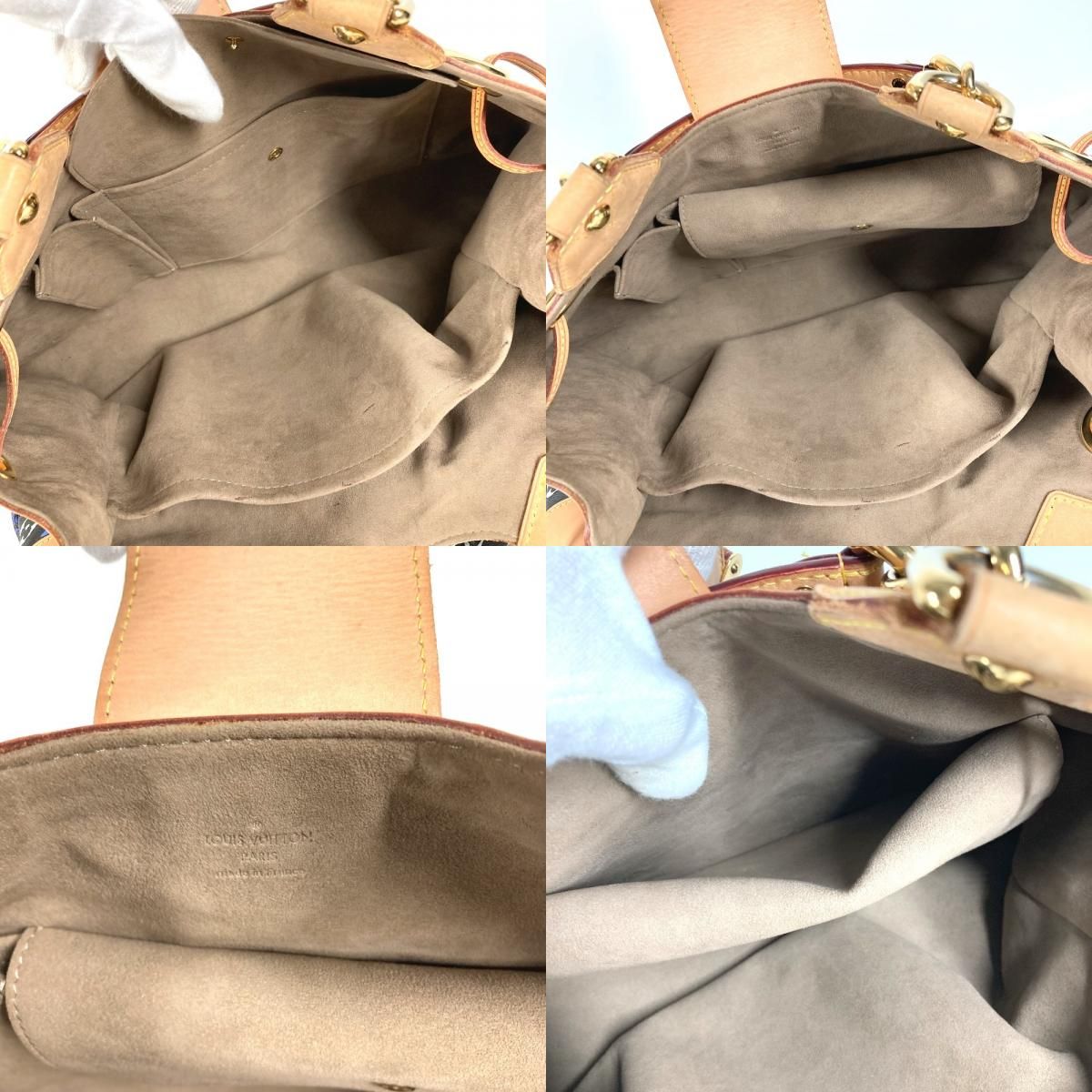 Louis Vuitton Shoulder Bag Ursula Monogram Multicolor Canvas Noir Black — view 9