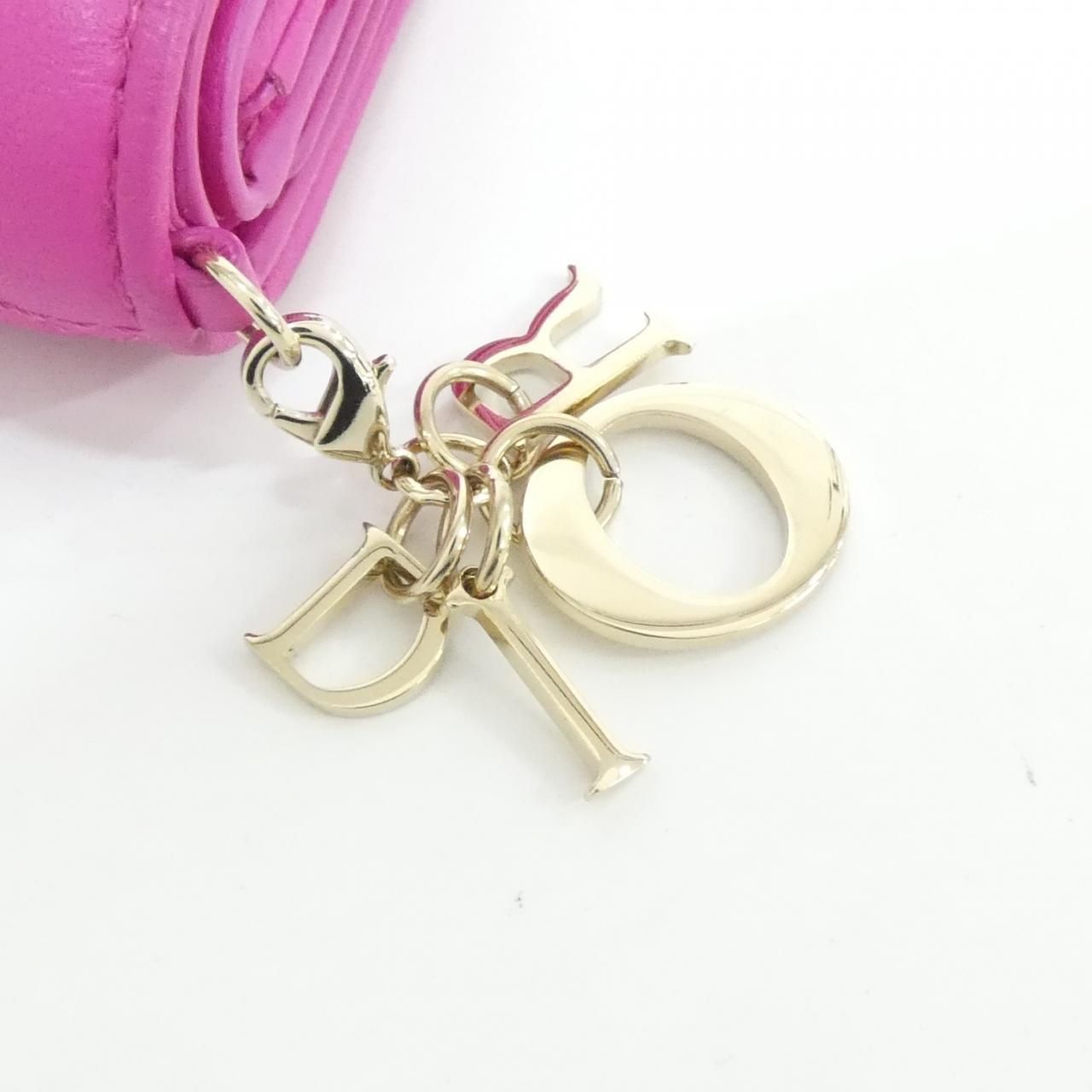 Dior Lotus Wallet Handbag Rani Pink — view 5