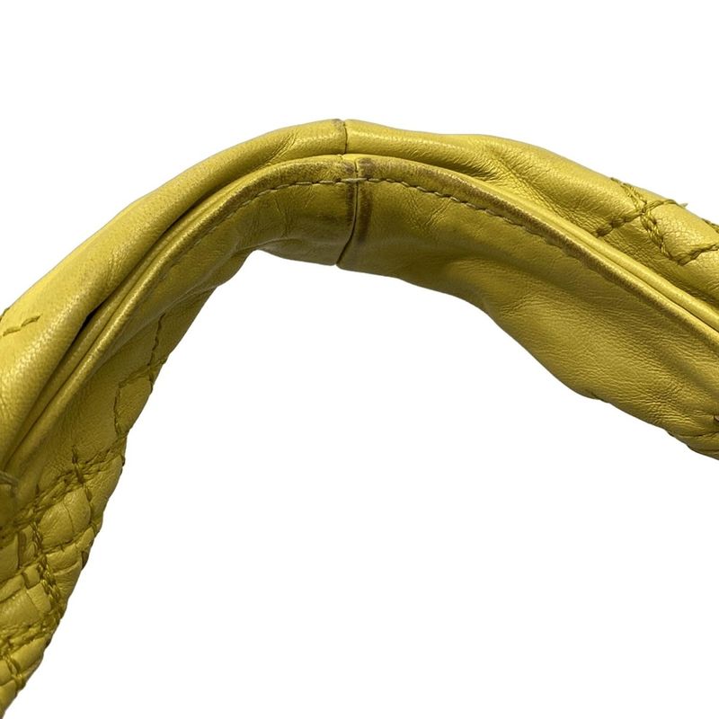 Bottega Veneta Handbag Bag Yellow Leather
