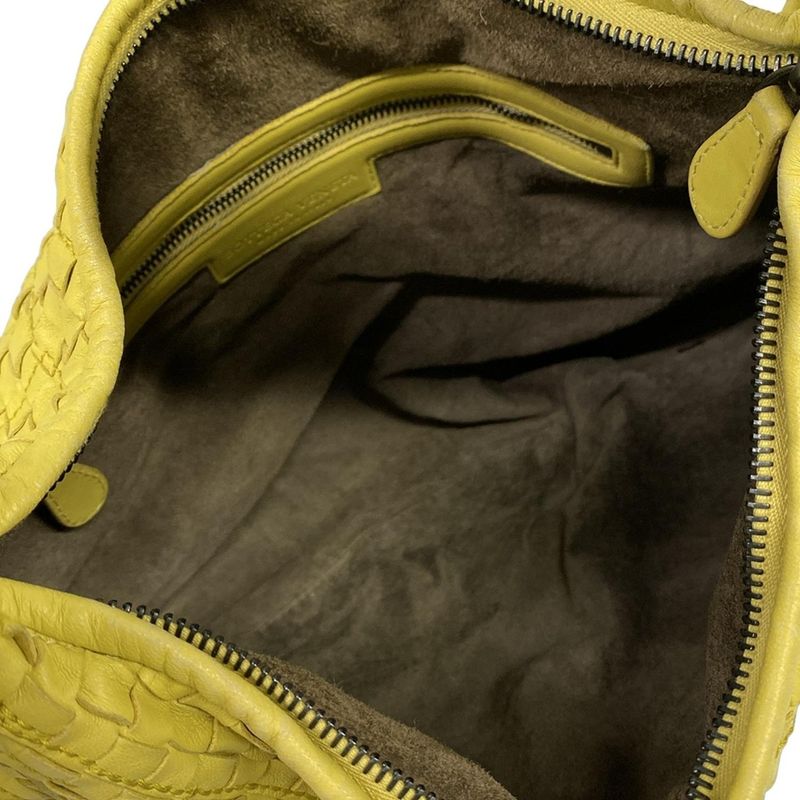 Bottega Veneta Handbag Bag Yellow Leather