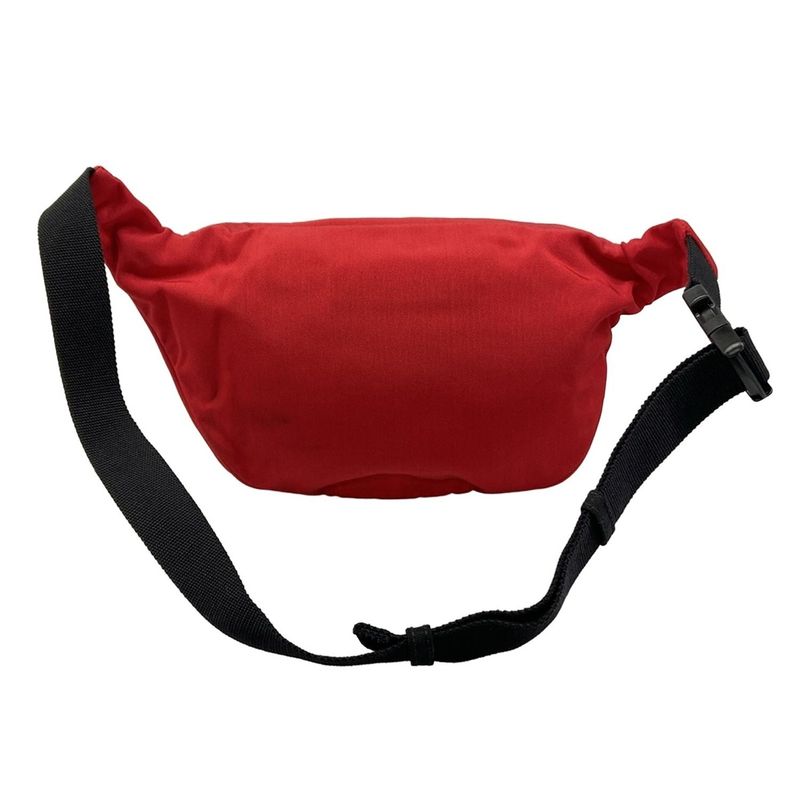 Balenciaga Waist Pouch Explorer Belt Pack Red Black