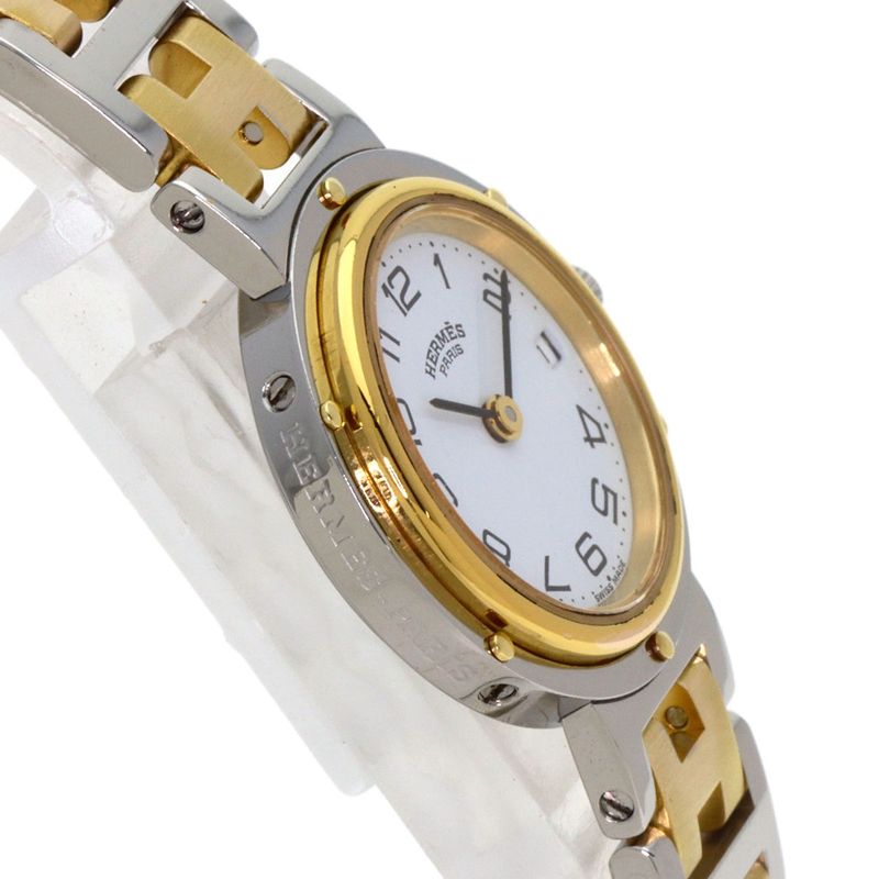 Hermes Clipper Old Watch SS Ssxgp