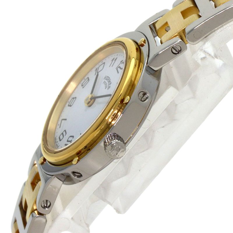 Hermes Clipper Old Watch SS Ssxgp