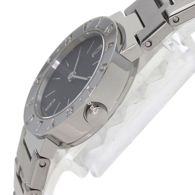 Bvlgari Watch SS Black