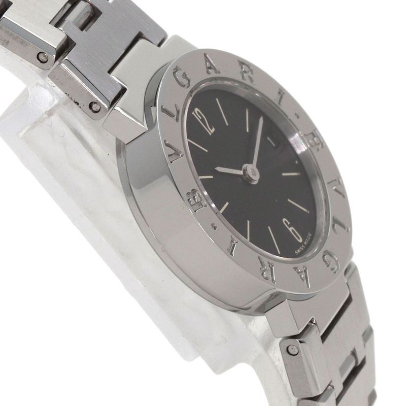 Bvlgari Watch SS Black