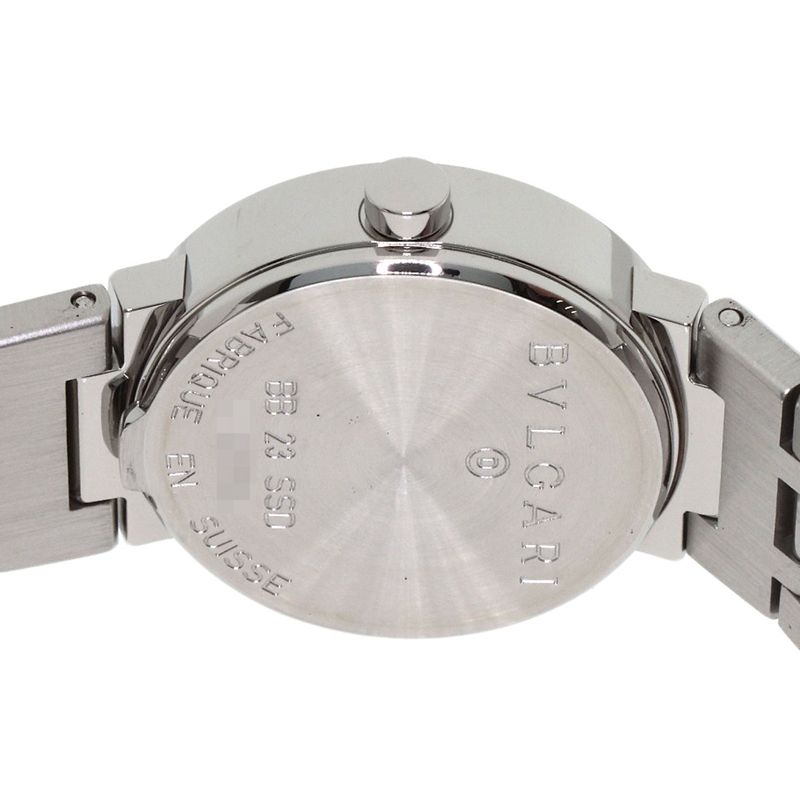 Bvlgari Watch SS Black