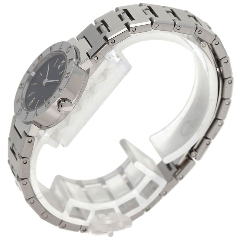 Bvlgari Watch SS Black
