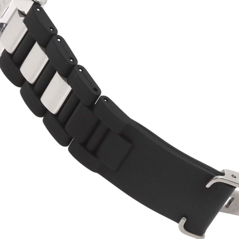 Cartier Must 21 Chronoscaph Watch SS Ssx Rubber